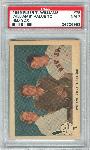 1959 Fleer Ted Williams- #75 “Williams Value to the Red Sox”- Babe Ruth/ Eddie Collins- PSA NM 7 