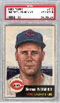 1953 Topps Bb- #110 Herman Wehmeier, Reds- PSA Ex-Mt 6