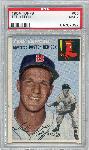 1954 Topps Bb- #66 Ted Lepcio, Red Sox- PSA NM 7 