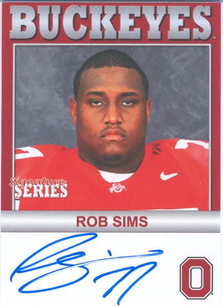 2006 TK Legacy Ohio State Buckeyes "Autographed"- #B97 Rob Sims