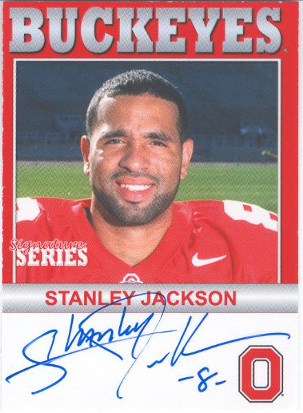 2006 TK Legacy Ohio State Buckeyes "Autographed"- #B106 Stanley Jackson