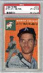 1954 Topps Bb- #124 Marion Fricano, A’s- PSA Ex-Mt 6 