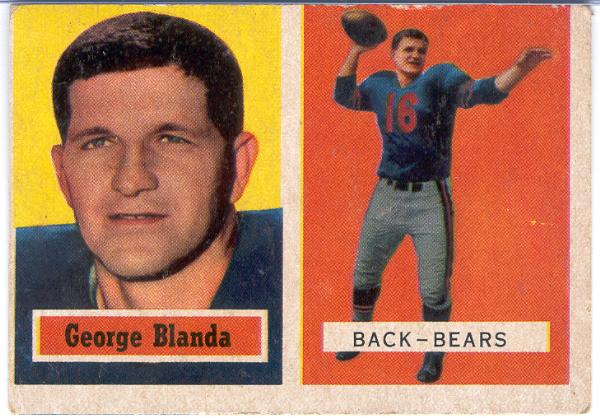 1957 Topps Fb- #31 Blanda