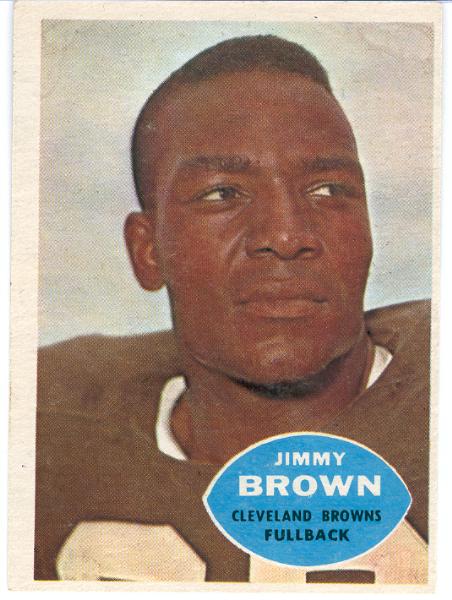 1960 Topps Fb- #23 Jim Brown, Browns