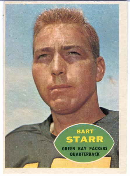 1960 Topps Fb- #51 Bart Starr