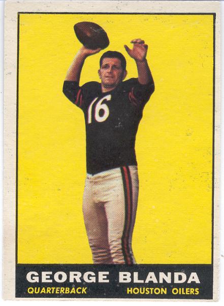 1961 Topps Fb- #145 George Blanda