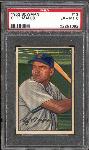 1952 Bowman Bb- #13 Cliff Mapes, Tigers- PSA Ex-Mt 6 