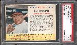 1963 Post Cereal Bb- #153 Del Crandall, Braves- PSA Ex 5 (Hand Cut)