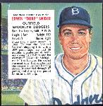 1954 Red Man- No Tab- NL #16 Duke Snider, Dodgers