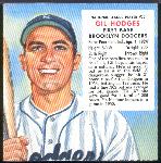 1954 Red Man- No Tab- NL #22 Gil Hodges, Dodgers