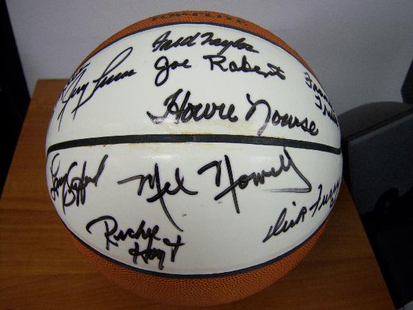 1995 Ohio State Basketball 35th Anniversary NCAA Championship Team Autographed  Leather Ball with 14 Signatures