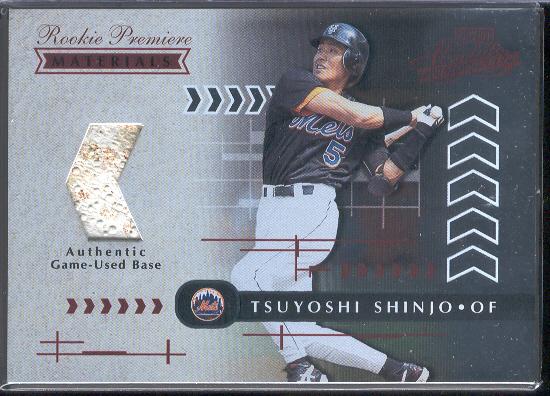 2001 Absolute Memorabilia Bb- #192 Tsuyoshi Shinjo RPM RC, Mets- #621/700