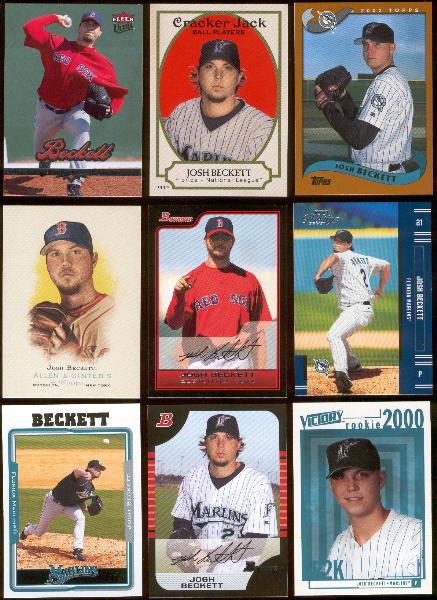 Josh Beckett Player Lot- 225 Asst.