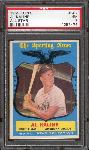 1959 Topps Baseball- #562 Al Kaline All Star- PSA NM 7