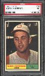 1961 Topps Baseball- #76 Harry Anderson, Reds- PSA NM 7