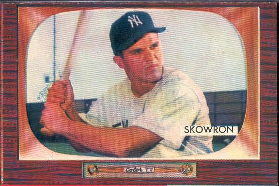 1955 Bow Bb- #160 Skowron, Yankees