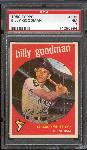 1959 Topps Bb- #103 Billy Goodman, White Sox- PSA NM 7