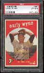 1959 Topps Bb- #260 Early Wynn, White Sox- PSA EX-Mt 6