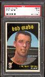 1959 Topps Bb- #356 Bob Mabe, Reds- PSA NM 7