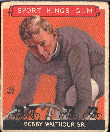 1933 Sport Kings- #7 Bobby Walthour Sr., Bicycling