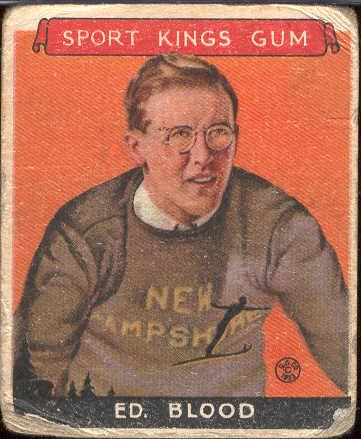 1933 Sport Kings- #9 E.J. Blood, Skiing