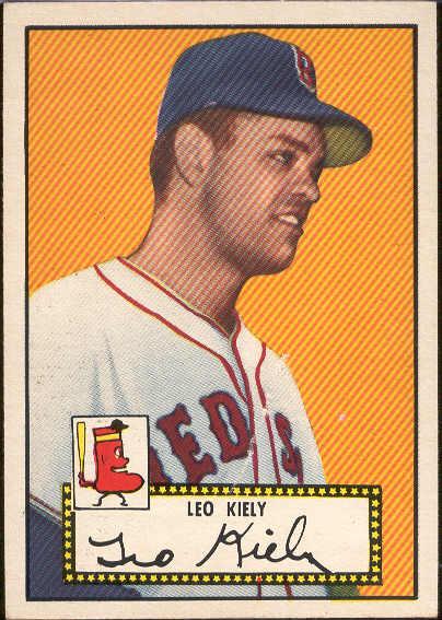 1952 Topps Baseball- #54 Leo Kiely, Red Sox