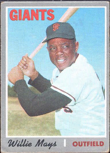 1970 T Bb- #600 Willie Mays