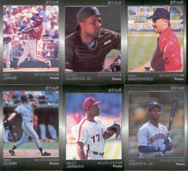 19?? Star Co. "Silver Series" Promos- 10 Diff.- Only 400 Made!