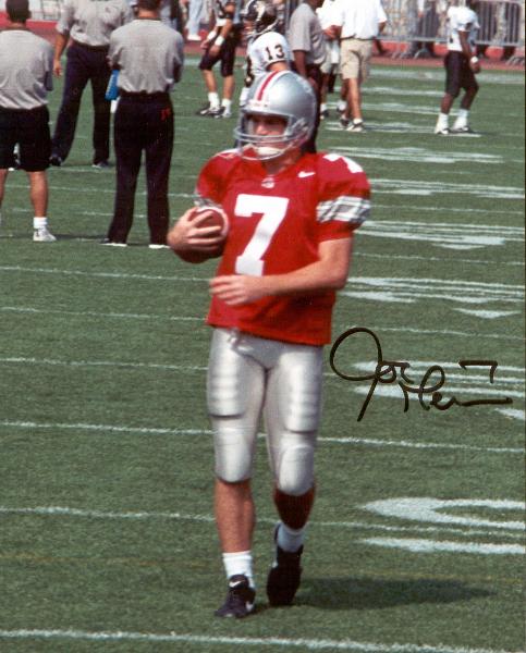 Joe Germaine, Ohio State Autographed 8x10" Photo