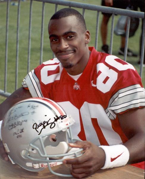 Reggie Germany, Ohio State Autographed 8x10" Photo