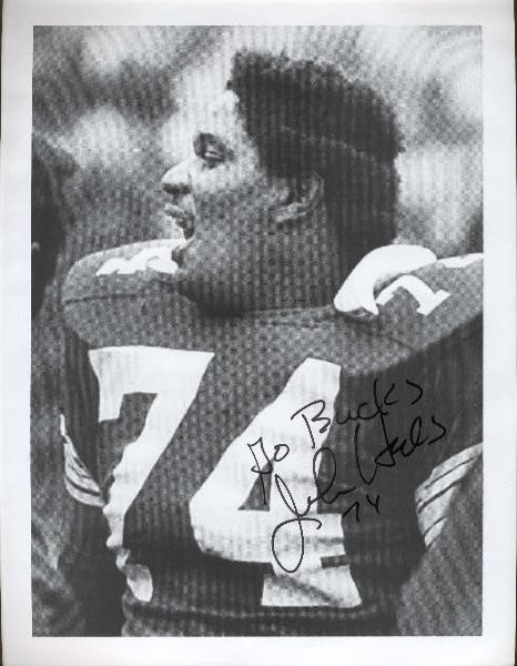 John Hicks, Ohio State Autographed 8x10" Photo