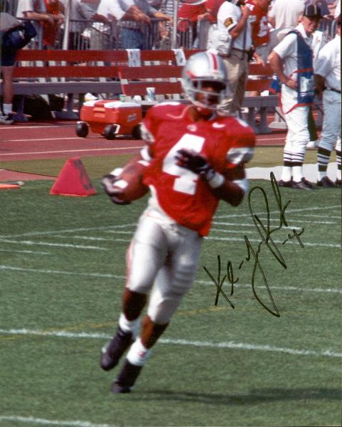 Ken-Yon Rambo, Ohio State Autographed 8x10" Photo