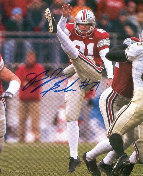 B. J. Sander, Ohio State Autographed 8x10" Photo