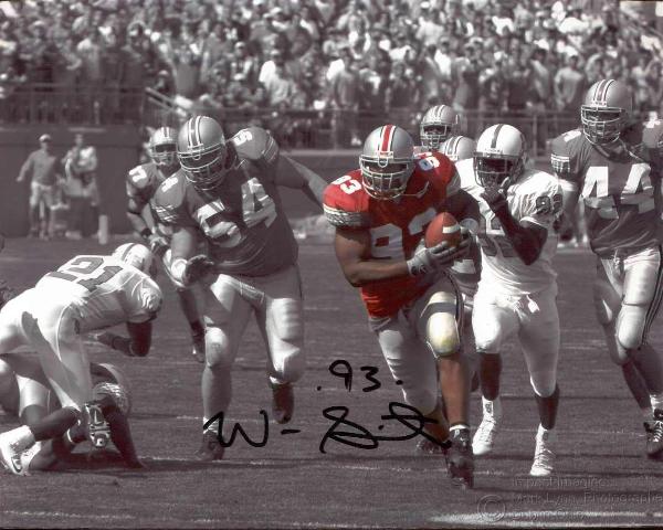 Will Smith DE, Ohio State Autographed 8x10" Photo