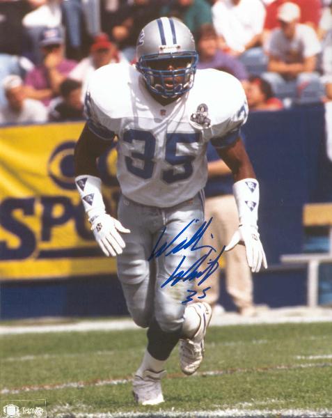 William White, Detroit Lions Autographed 8x10" Photo