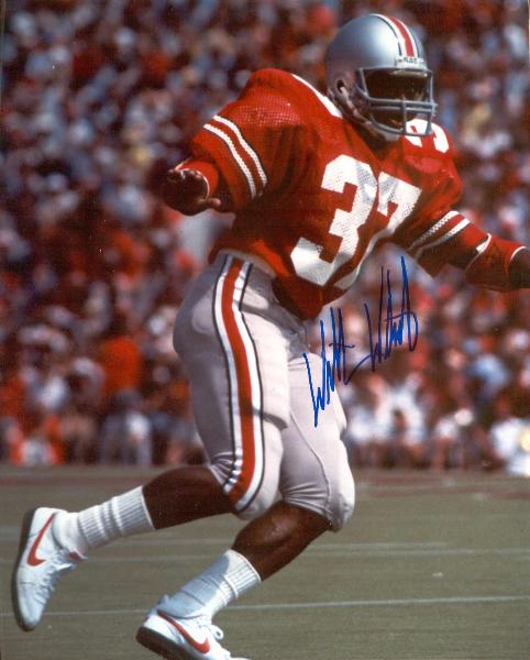 William White, Ohio State Autographed 8x10" Photo