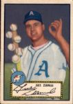 1952 Topps Bb- #31 Gus Zernial, A’s- black back