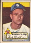 1952 Topps Bb- #301 Bob Porterfield, Wash