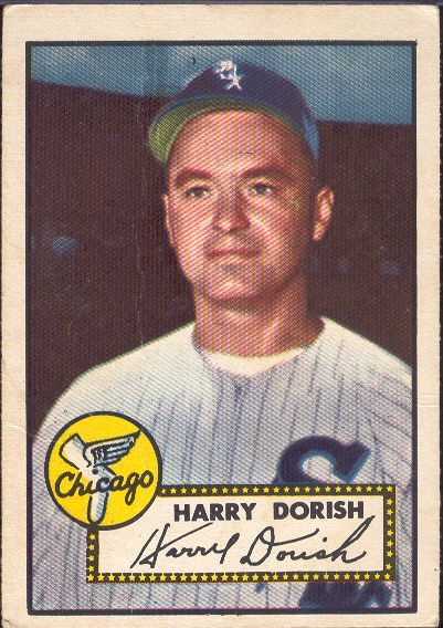 1952 Topps Bb- #303 Harry Dorish, White Sox