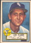 1952 Topps Bb- #308 Luis Aloma, Chicago White Sox