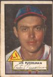 1952 Topps Bb- #378 Les Fusselman, Cards- Hi#