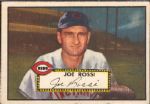 1952 Topps Bb- #379 Joe Rossi, Reds- vg crs 60/40- Hi#