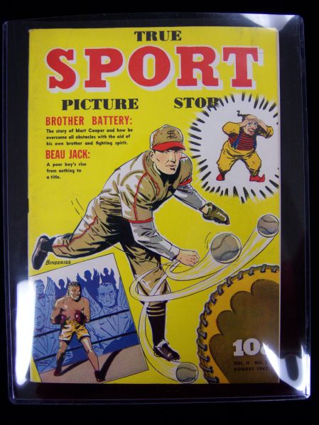 1943 Street and Smiths- True Sport Picture Stories Comic Book- Vol. 2 No 2