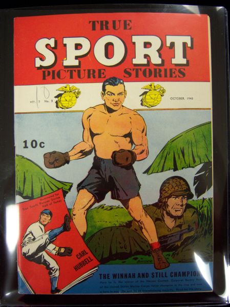 1943 Street and Smiths- True Sport Picture Stories Comic Book- Vol. 2 No. 3