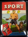 1943 Street and Smiths- True Sport Picture Stories Comic Book- Vol. 2 No. 3