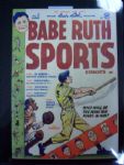 August, 1949 Harvey Enterprises- “Babe Ruth Sports” Comic Book- Volume 1 No. 3