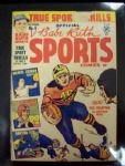 Dec. 1949 Harvey Ent.- “Babe Ruth Sports” Comic Book- Vol 1 No. 5  - Cover Bob Chappius