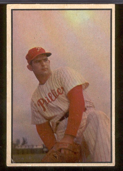 1953 Bowman Color Bb- #158 Howard Fox, Phils