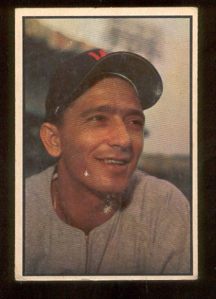 1953 Bowman Bb Color- #89 Sandy Consuegra, Washington