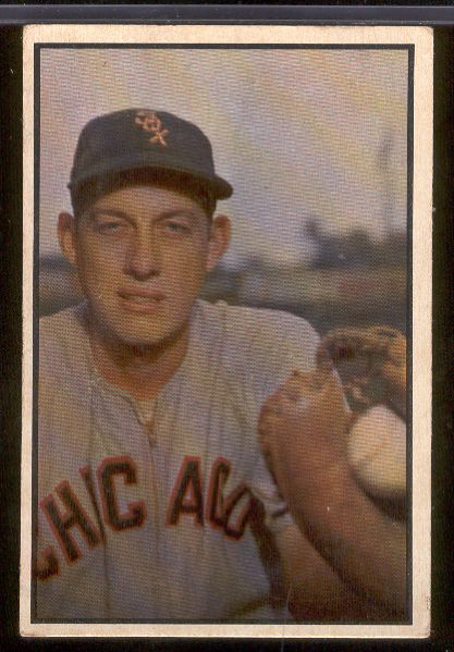 1953 Bowman Bb Color- #157 Sherm Lollar, White Sox